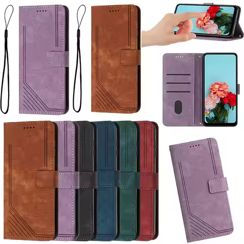 Leather Card Slot Case For Oneplus CE 3 2 4 Lite 5G Nord 3 4 2T N20 N30 SE 4G N20 2V CE4 5G Ace 3 Pr