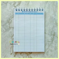 ▼ ✼ ⚘ GCash Transaction Book / Mobile Load Tracker