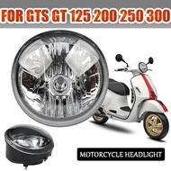 For Vespa GTS300 GTS250 GTS 300 250 GT 125 200 Motorcycle Accessories Headlight Headlamp Assembly K