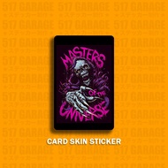 19 - SKULL - ATM CARD STICKER - BANK CARD STICKER - STICKER KAD ATM - STICKER KAD BANK - DEBIT CARD 