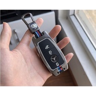 Mercedes Benz C, E, S, GLC, GLE, GLS alloy reflective key chain cover
