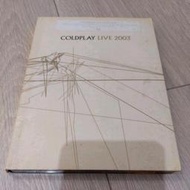 英國搖滾樂團 Coldplay Live 2003 演唱會 Live DVD + CD