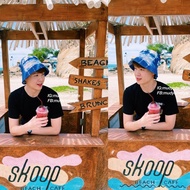 Indigo Tie-Dye Bucket Hat