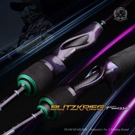 Fishing Rod UL Team Seahawk Blitzkrieg Finesse 662-ULS 2-7lb Bonus Hat