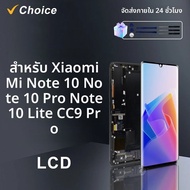 หน้าจอ AMOLED สำหรับ Xiaomi MI Note 10 จอสัมผัส Digitizer สำหรับ MI CC9 Pro LCD Note 10 Pro อะไหล่เป