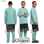 HASNURI Baju Melayu Khaleed (Baju Melayu/moden/lelaki/teluk/belanga/poket/plain/hasnuri)