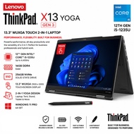 1Years Warranty I Lenovo ThinkPad X13 Yoga (Gen 3) Core i5-12TH Gen 2-in-1, 16GB RAM,13.3" Windows11