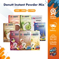 Donutt Healthy Coffee Cocoa Green Tea Drink 150g-200g Collagen Fiber Nutritious Beverage