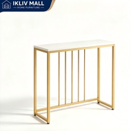 IKLIV Narrow Console Table For Hallway Nordic Modern Slim Home Foyer Storage Table