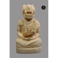 泰国第一布周鲁士 阿赞哇啦 2544年 顶级材质 象🦷布周鲁士 虎头鲁士 控灵、威严、成愿能力极强 Ajarn Lersi Sermingpai Iv*ry