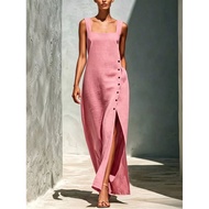 2026 Women's Temperament Split Sling Dress