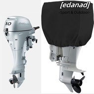 EDANAD Full Outboard Engine Cover, 210D  Cloth 15-150HP Motor Engine Boat Cover,  Sun Protection Ant