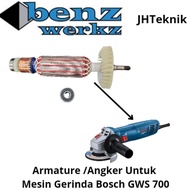 MESIN Jhteknik Armature Armature for BOSCH GWS 700 Benz Werkz Grinding Machine 100% ORIGINAL