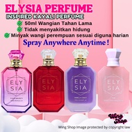 50ml ELYSIA Perfume Women Inspired Kayali Minyak Wangi Perempuan Long Lasting Murah