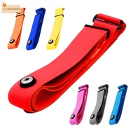 CAUSIXBDO Heart Rate Monitor Strap, Multicolor Silicone + Fiber Heart Rate Monitor Chest Strap, Comf