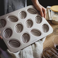 CHEFMADE Madeleine cake mold 12-Cavity Non-Stick wk9829