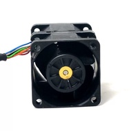 4056 Violent 12v High Air Volume Motorcycle Modified 4cm Dual Fan Turbocharged Heat Dissipation Qing
