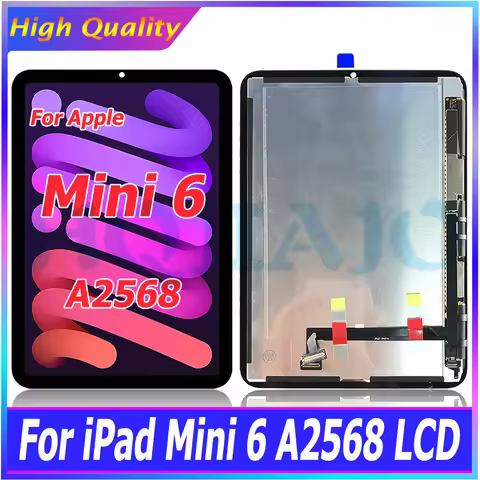 For iPad mini 6 6th Generation 2021 A2567 A2568 A2569 Tablet LCD Display With Touch Screen Repair As