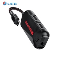 3-in-1 Mobile Gaming Sound Card Type-C To 3.5mm Gaming Phone Audio Board Durable Nylon Portable 24Bi