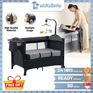 Multifunctional Portable Infant Baby Cot | Baby Playpen | Travel Cot Bed | Double-deck Playpen Babycot