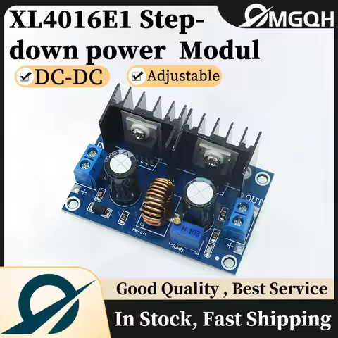 Step-down power supply module DC4-40v to DC1.25-36v 8A 200w adjustable XL4016E1 DC-DC DC voltage reg