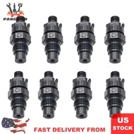 8PCS Diesel Fuel Injectors 0432217275 0432217255 for1989-2001 GM Chevy 6.2L 6.5L Turbo or NON Turbo 
