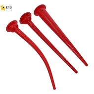 LIZMOMO Caulking Nozzle, Red 300mm/11.8in Structural Adhesive Nozzle, Durable Curved Caulking Nozzle