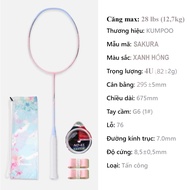 Vợt cầu lông Kumpoo K520 Pro chính hãng 84g 4U/G5 đan dây theo yêu cầu của bạn