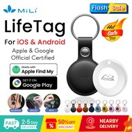 MiLi LifeTag Item Finder Global GPS Locator Pet Tracker Smart Bluetooth Pet Collar For iOS & Android