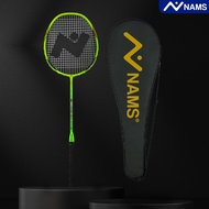 Nams Red Cherry Badminton Racket Bag Compound/ / Includes 21-24 Lbs Strings