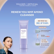 Wardah Renew You NMF Amino + Ceramide Rejuvenating Gel To Foam Cleanser 100 mL | Gentle Face Wash & 