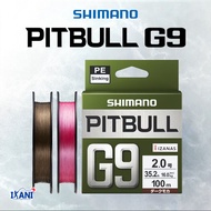 SHIMANO PITBULL G9 PE FISHING LINE MADE IN JAPAN TALI PANCING SULAM X9 BRAIDE LINE