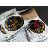 EX5 30TH ANNIVERSARY 30TH STICKER GOLD/RED