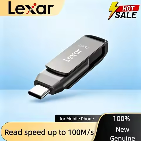 Lexar USB 3.2 Type-C Type-A Flash Drive for PC for Metal Housing Storage Expansion Lexar Original Ju
