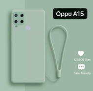 Case Oppo A15 Tali Soft Casing Silikon Softcase Handphone