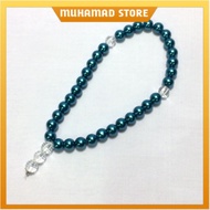 Tasbih Mutiara (Cobalt Blue)