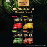 (Bundle of 4) L'OR ESSENSO with Microground Instant Coffee, 32 Sticks