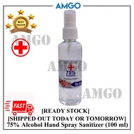 AMGO Alcohol Spray Hand Sanitizer 100ml [Ready Stock] 75% Alcohol Hand Sanitizer Spray
