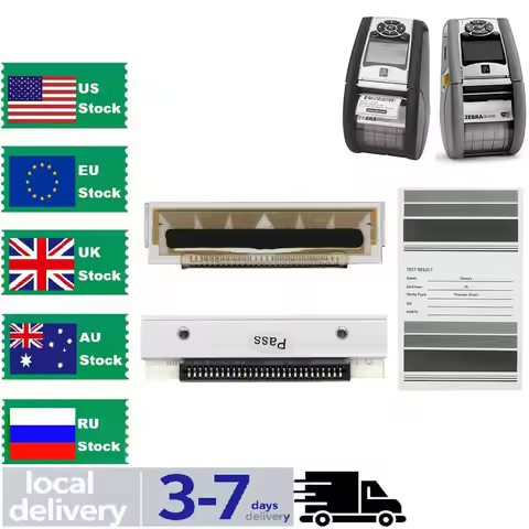 New ZQ610 Printhead For Zebra ZQ610 QLN220 ZR628 Mobile Printer Print Head
