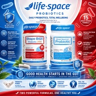 Life-Space Broad Spectrum Probiotic 60 Caps + Shape B420 Probiotic Plus 50 Caps Gut Health Bundle