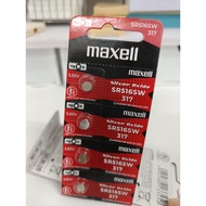 Maxell SR521SW SR516SW SR621SW SR626SW Silver Oxide Micro Battery 1.55V Watch Jam (1 PC)