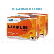 PROMO Mega Livolin Forte 50 capsules x 2 Boxes (TWIN) EXP:12/2026 [ Farmasi CS ]