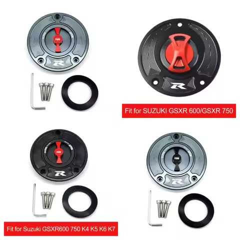 Gas Fuel Tank Cap For Suzuki GSXR600 GSXR750 2004-2020 GSXR GSXR1000 K4 K5 K6 K7 K8 K9 L1/L2 2010-20
