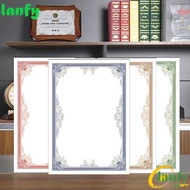 LANFY 10 Sheets Award Certificate Paper, Competition Plain Inner Page A4 Certificate Inner Page, Sup