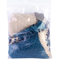 10 Beg Simpanan Besar dengan Bahagian Atas Zip, Tebal 2.4-mil, Tugas Berat, Saiz 3 Gelen, 16" x 19",