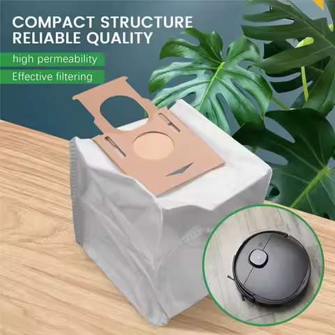 ABPO 18 Pack Vacuum Dust Bags for Ecovacs DEEBOT OZMO T8 AIVI T8 Max T8 Series T9 Series N8 Pro Plus