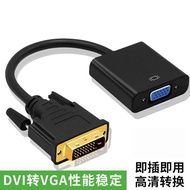 Free Shipping DVI to VGA Adapter 24+1/5 to VGA Connection 1080P HD 18+1 Transfer with Chip Graphics 