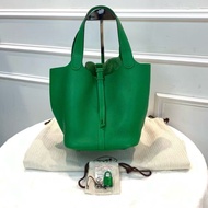 Hermes picotin 22菜籃子 絕版so Green帝皇竹子綠