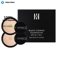 Hera Black Cushion Foundation Refill Duo 15g 2pcs 23N1 Radiant Coverage Smooth Skin - Foundation Pad