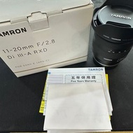 99% Tamron E 11-20mm F2.8 行保到2028年6月 11-20 2.8 for Sony E APSC
